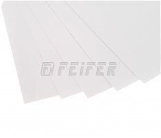 Weißes Packpapier, 80 g/m2 - 700 x 1000 mm
