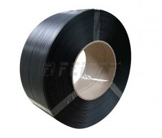 PP (Polypropylen) Band 12 x 0,50 mm, 200/190 - 3100 m, 1300 N, schwarz