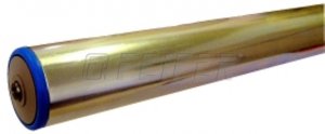 Förderrolle, Typ 5, Ø 50 Stahl, Achse 12 mm / Innen M8, l = 200 mm, 100 kg