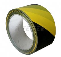 Klebeband 50mm x 66m, Warnung, gelb-schwarz