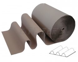 Wellpappe 2VVL – Breite 1000 mm, Aufwicklung 130 m