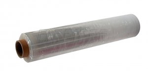 Fólie průtažná ruční stretch 500 mm, 23 my, bílá Fólie průtažná ruční stretch 500 mm, 23 my, bílá