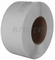 PP (Polypropylene) Band 15 x 0,65 mm, 200/190 - 2000 m, 2200N, weis