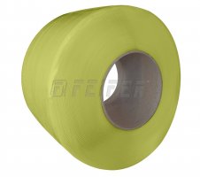 PP (Polypropylen) Band 12 x 0,55 mm, 200/190 - 3000 m, 1500 N, gelb