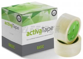 ActivaTape 48mm x 66m, basic, 43 my, transparent